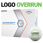 Callaway Supersoft Golf Balls - LOGO OVERRUN