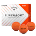 Custom Callaway Supersoft Orange Golf Balls
