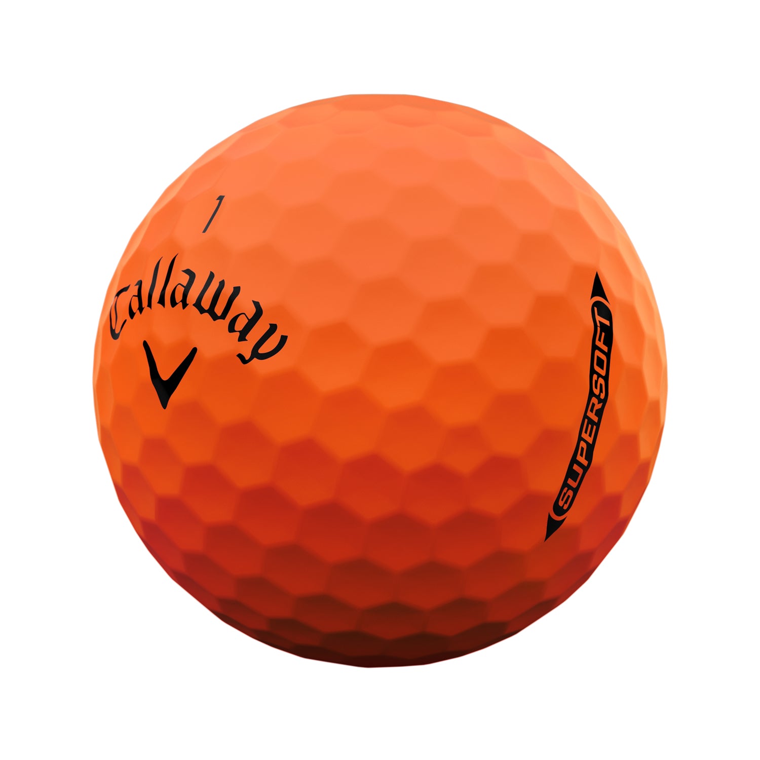 Custom Callaway Supersoft Orange Golf Balls