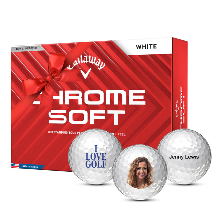 5 Dozen New Callaway outlets Chrome Soft Golf Balls