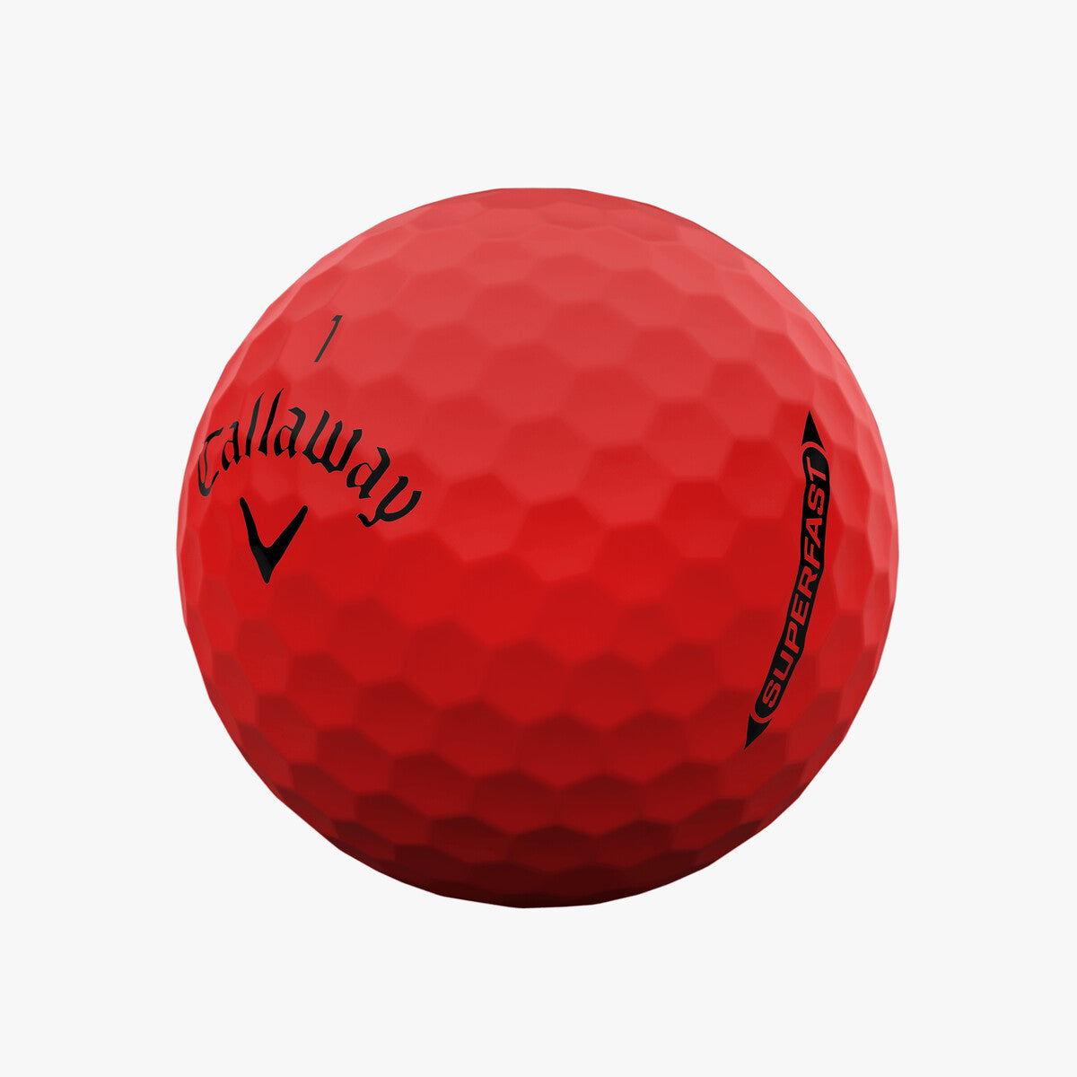 Custom Callaway Superfast Bold Red - Golf Balls | MCGB