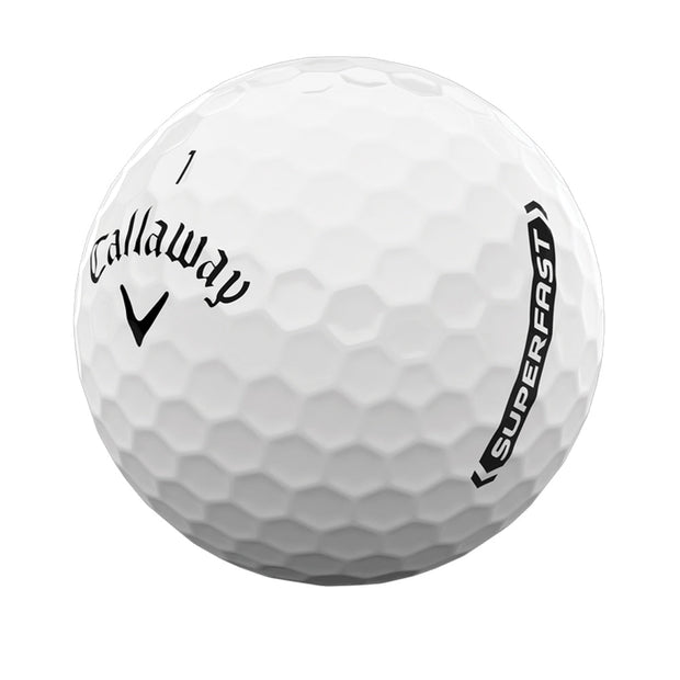 Callaway SuperFast Golf Balls - LOGO OVERRUN