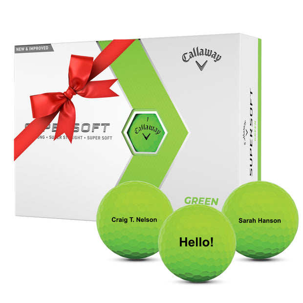 Callaway Supersoft Green Golf Balls