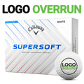 Callaway Supersoft Golf Balls - LOGO OVERRUN