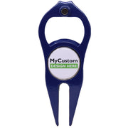 Navy Hat Trick 6 in 1 Divot Tool