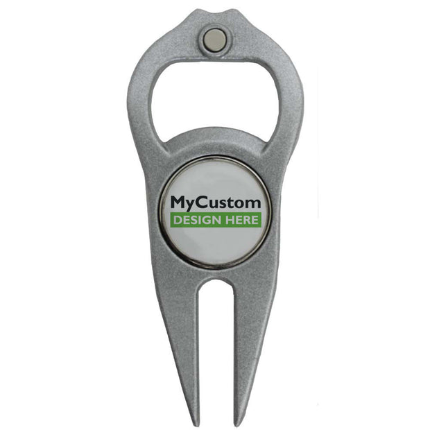 Silver Hat Trick 6 in 1 Divot Tool