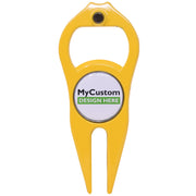 Yellow Hat Trick 6 in 1 Divot Tool