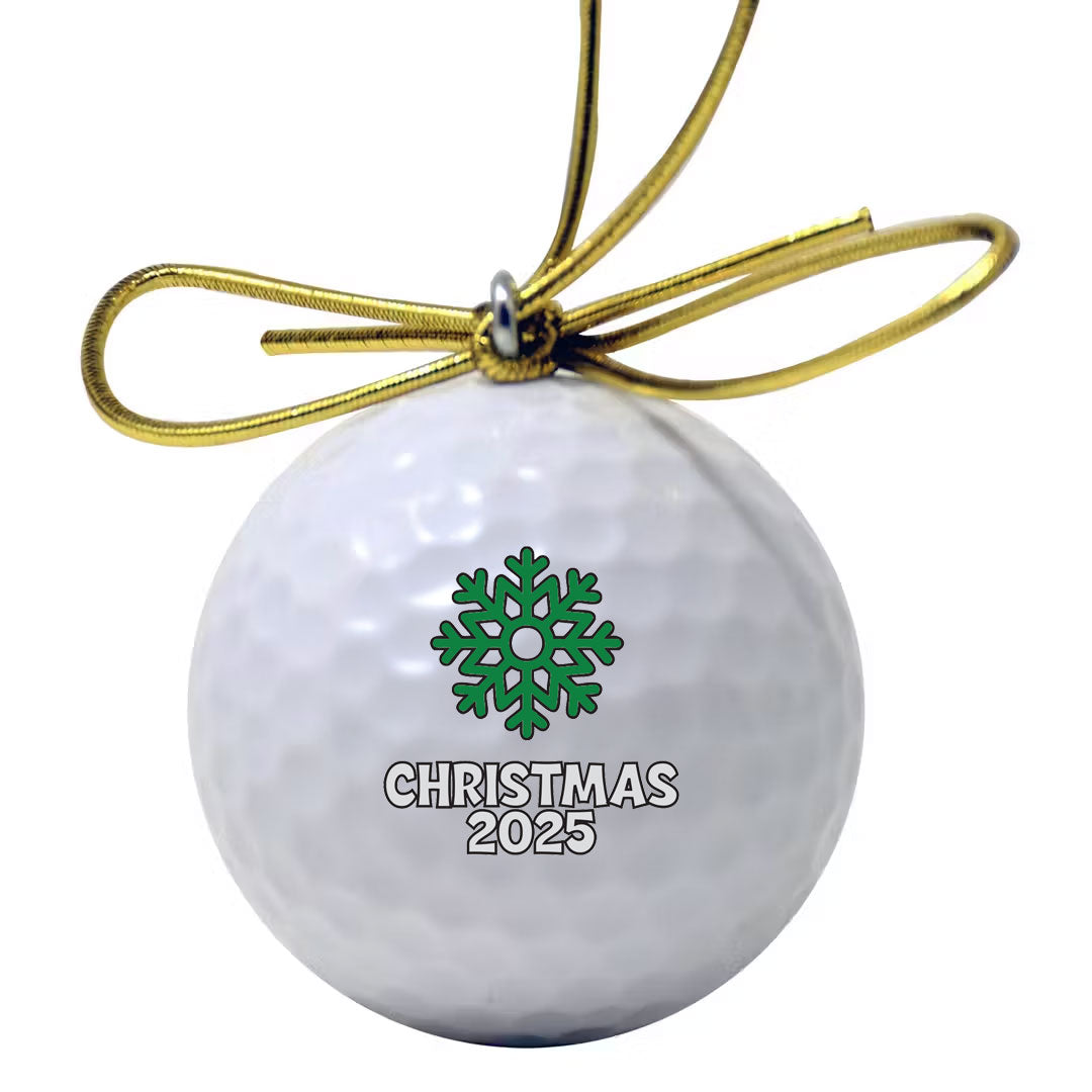 Golf Ball Christmas Ornament