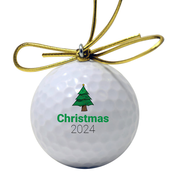 Golf Ball Christmas Ornament