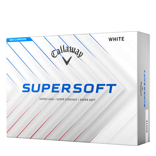 Callaway Supersoft Golf Balls - LOGO OVERRUN