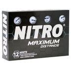 Custom Nitro Maximum Distance Golf Balls