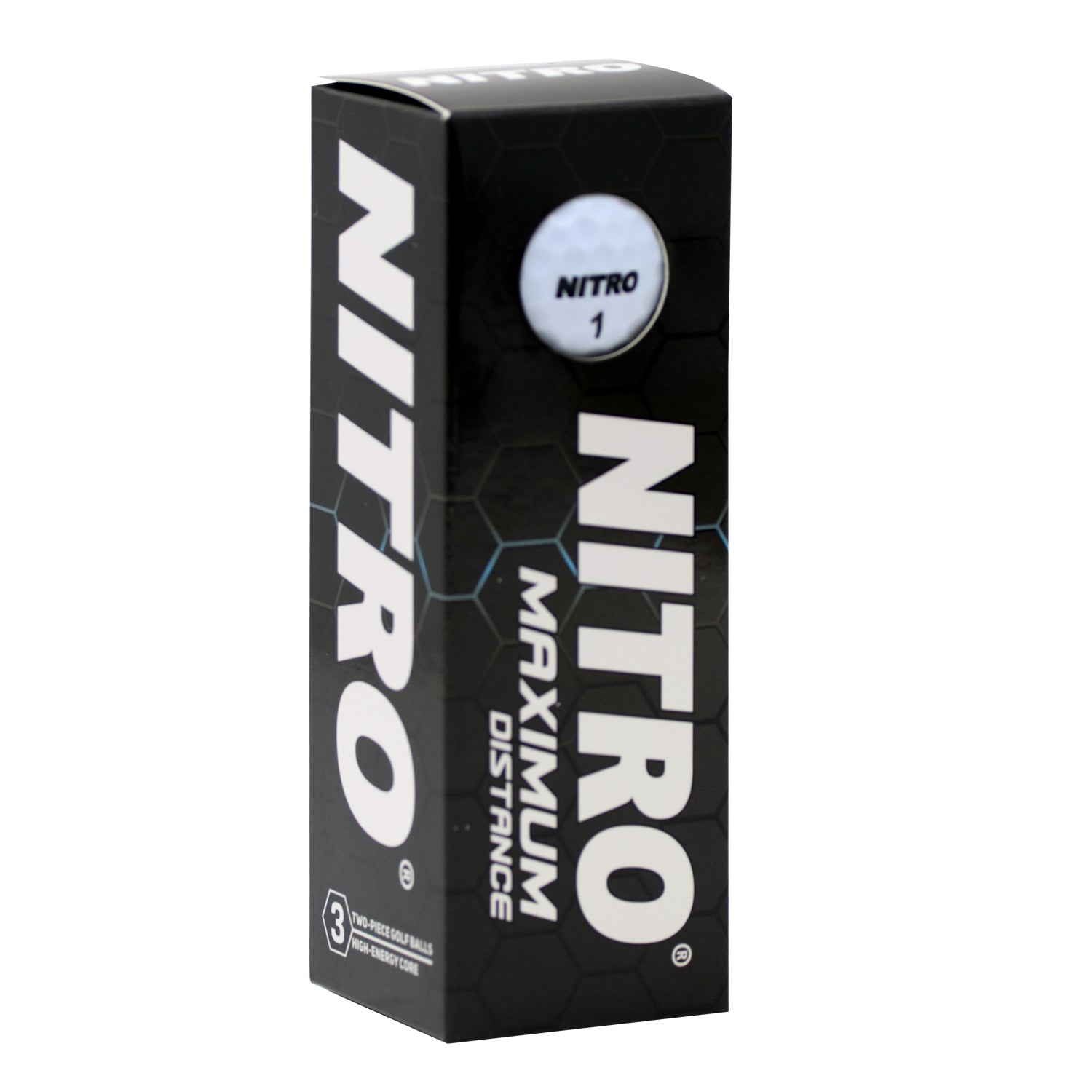 Custom Nitro Maximum Distance Golf Balls - 3 For $35