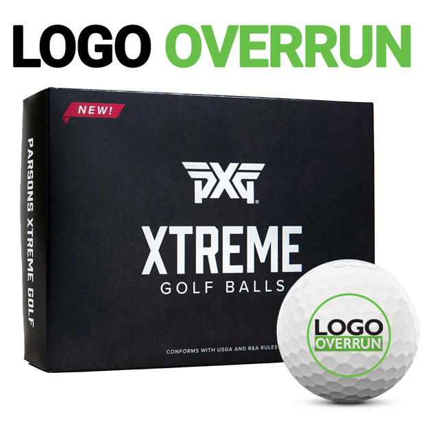 PXG Xtreme Golf Balls - LOGO OVERRUN