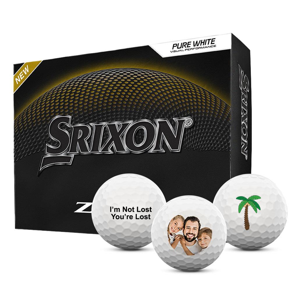 Custom Srixon Z-Star 9 Golf Balls