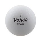 Custom Volvik Vivid White Golf Balls