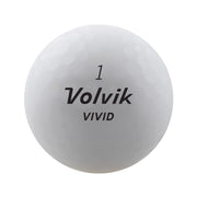 Volvik Vivid White Golf Balls