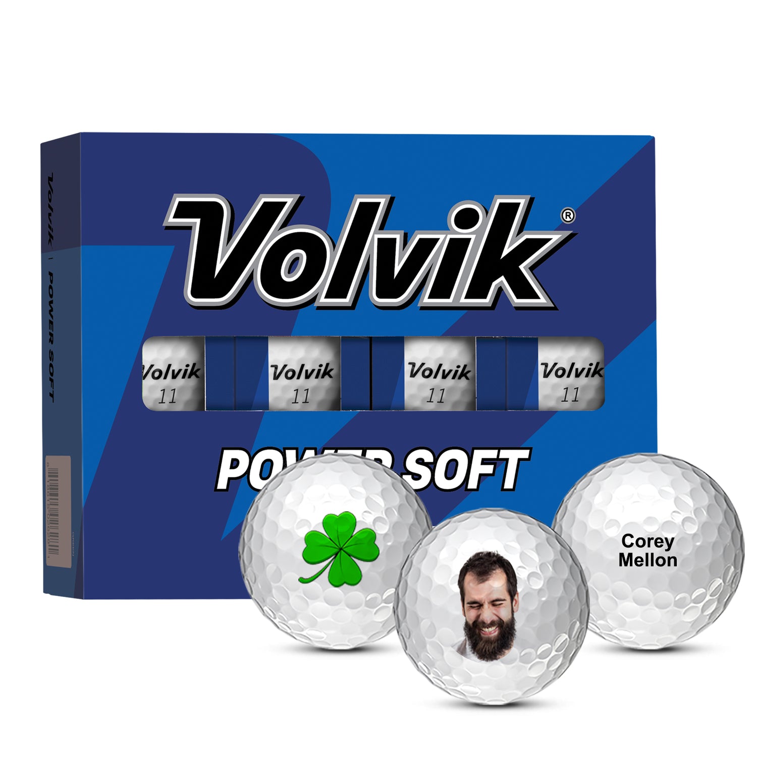 Custom Volvik Power Soft Golf Balls - MyCustomGolfBall