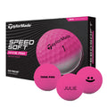 Custom TaylorMade SpeedSoft Pink Golf Balls