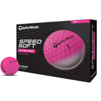 Custom TaylorMade SpeedSoft Pink Golf Balls