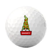 Christmas Golf Balls - 3 Ball Sleeve