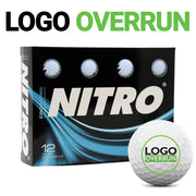 Nitro Crossfire Golf Balls - LOGO OVERRUN