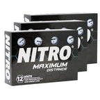 Custom Nitro Maximum Distance Golf Balls - 3 For $35