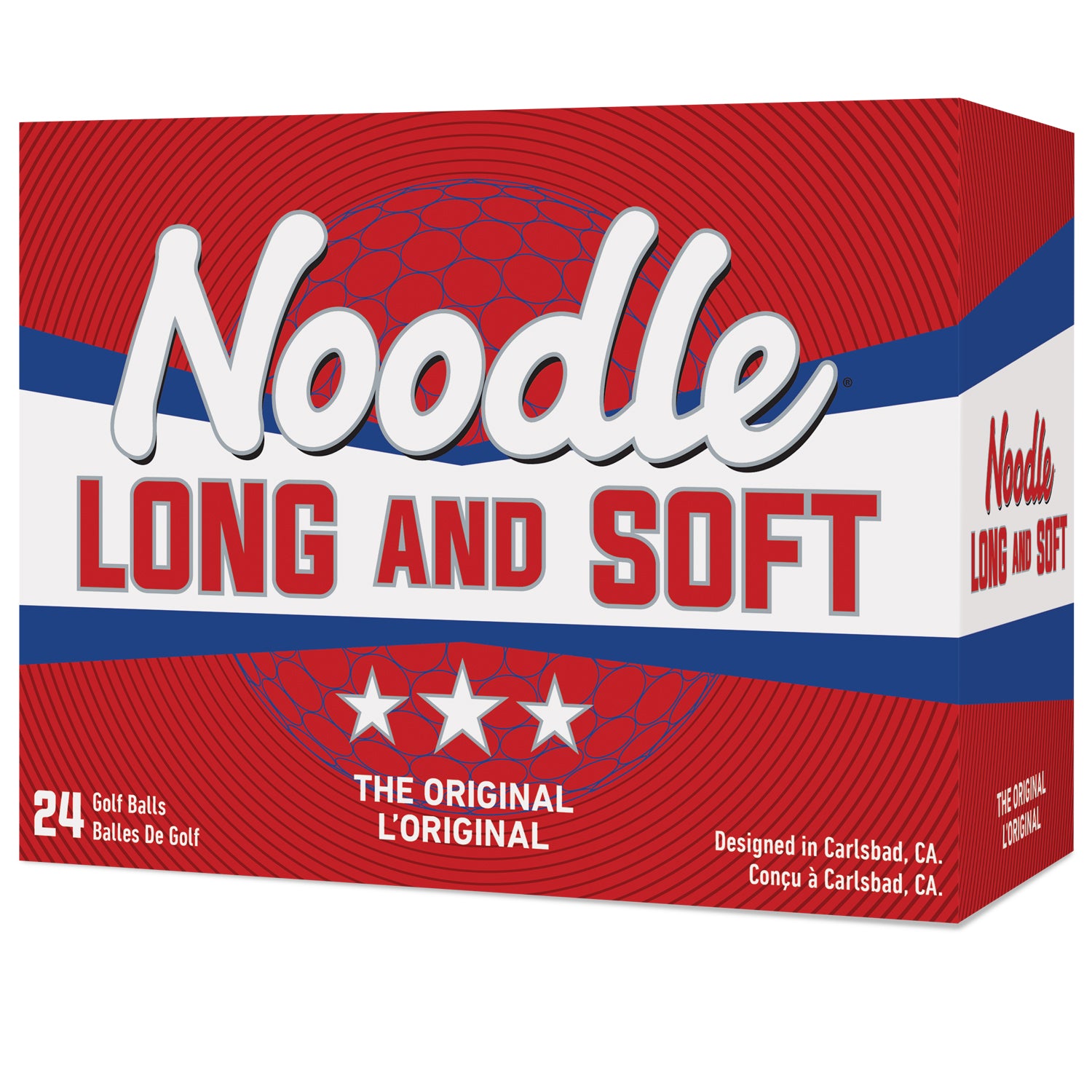 Noodle Long and Soft Golf Balls - Double Dozen