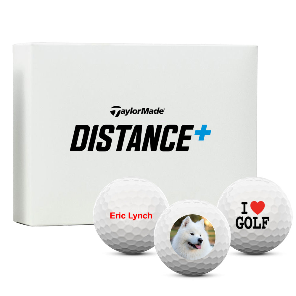 Custom TaylorMade Distance + Golf Balls  (Prior Gen)