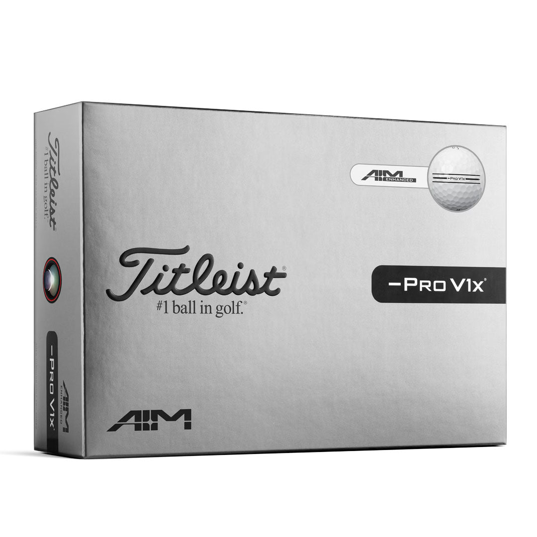 Titleist Pro V1x Left Dash Enhanced Alignment - Buy 3 Get 1