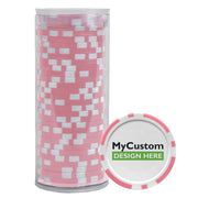 30 Poker Chips in Tube