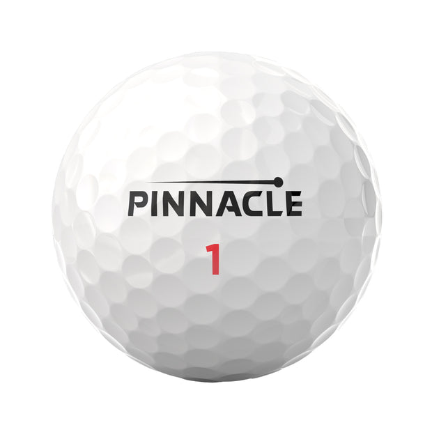 Pinnacle Rush Golf Balls - LOGO OVERRUN