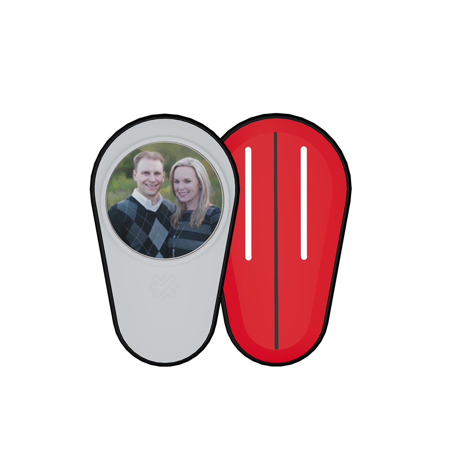 Pitchfix Alignment Chip with Removable Ball Marker (RED)