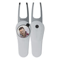 Pitchfix Original Divot Tool with Custom Ball Marker (White)