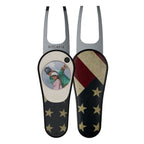 Pitchfix Ultima Divot Tool with Custom Ball Marker (Stars & Stripes)