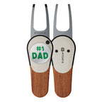 Pitchfix Woodie Divot Tool with Custom Ball Marker (Maple)