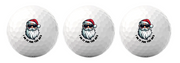 Christmas Golf Balls - 3 Ball Sleeve