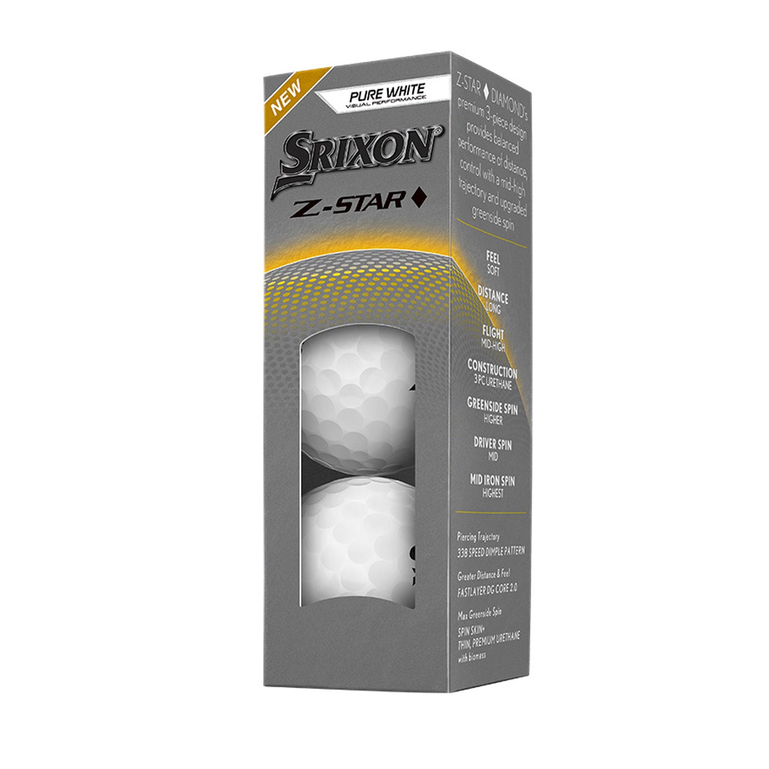 SRIXON Z-STAR DIAMOND ゴルフボール 8スリーブセット Custom Srixon Z-Star Diamond Golf Balls | MyCustomGolfBall