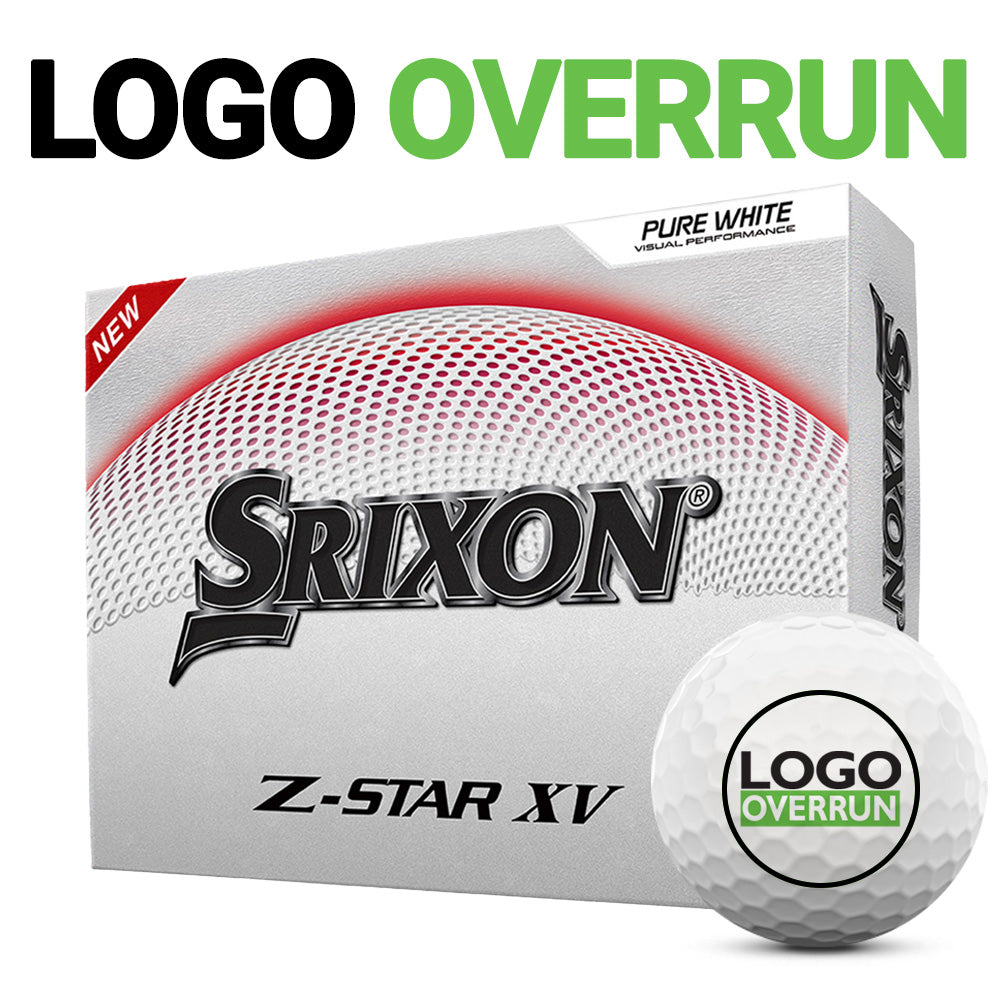 Srixon Z-Star XV Golf Balls - LOGO OVERRUN
