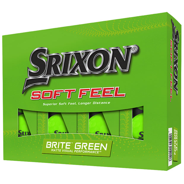 Srixon Soft Feel Brite Green Golf Balls