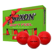 Srixon Soft Feel Brite Red Golf Balls