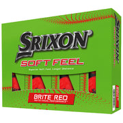 Srixon Soft Feel Brite Red Golf Balls