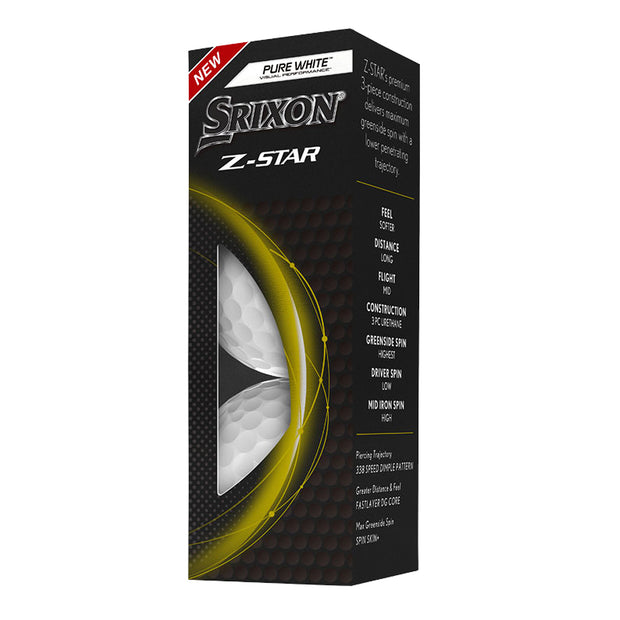 Srixon Z-Star Golf Balls - LOGO OVERRUN