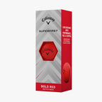 Custom Callaway Superfast Bold Red Golf Balls - 15 Ball Pack