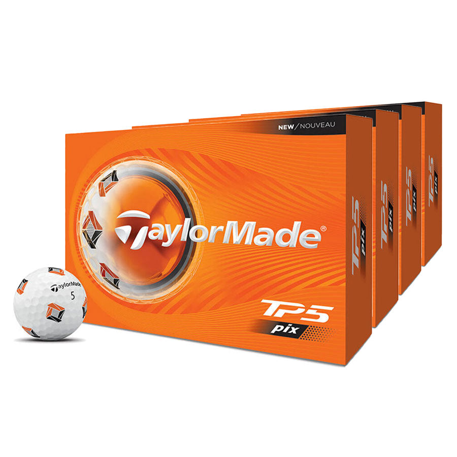 TaylorMade TP5 Pix Golf Balls | Buy 3 Get 1 Free
