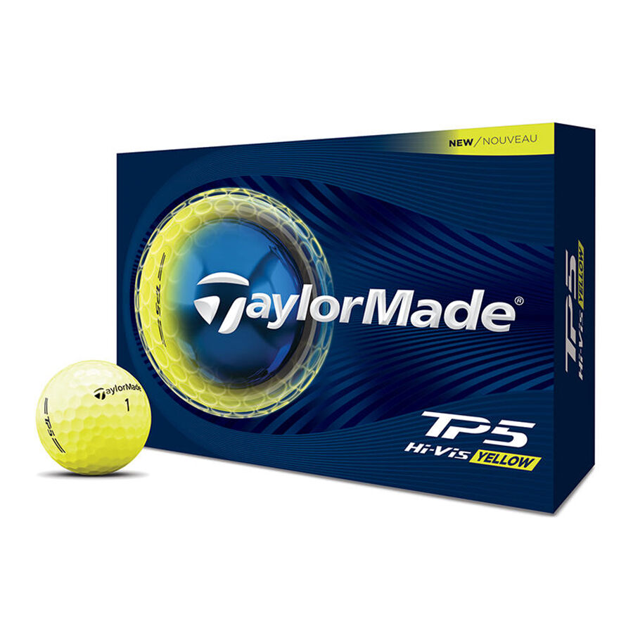 TaylorMade TP5 Yellow Golf Balls