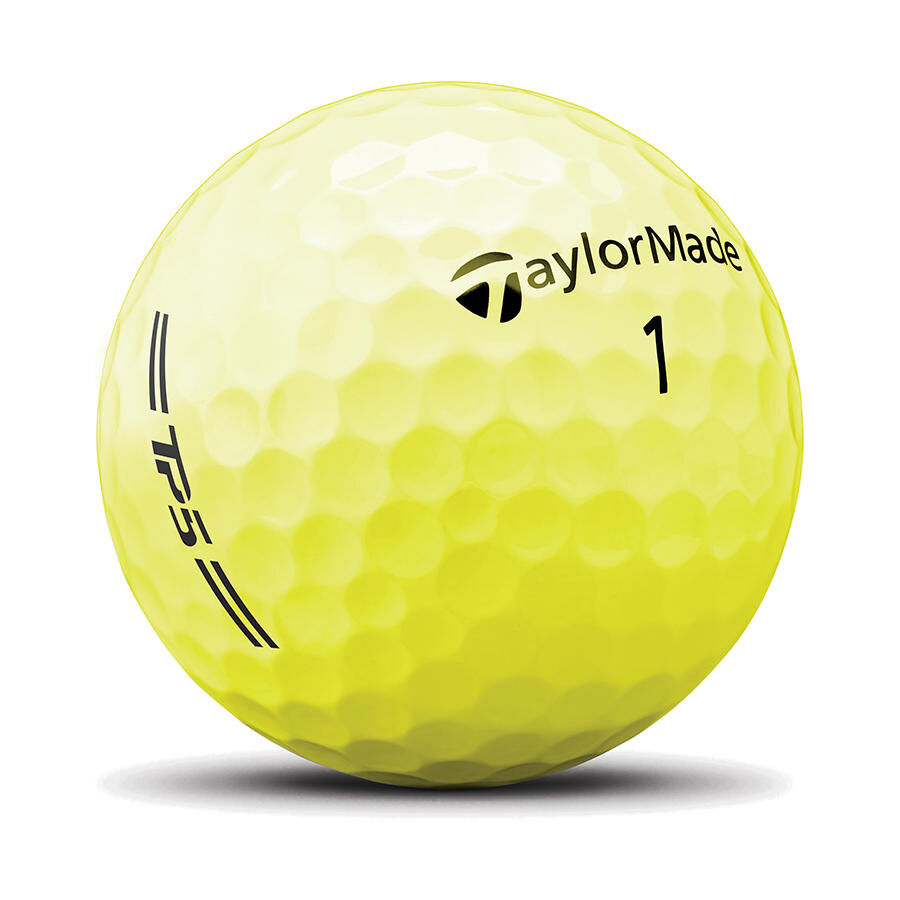 TaylorMade TP5 Yellow Golf Balls