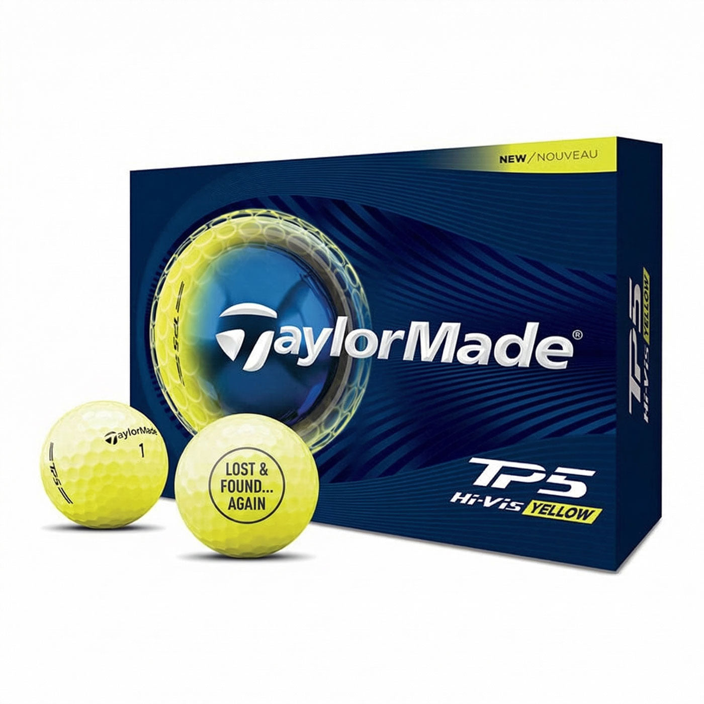TaylorMade TP5 Yellow Golf Balls