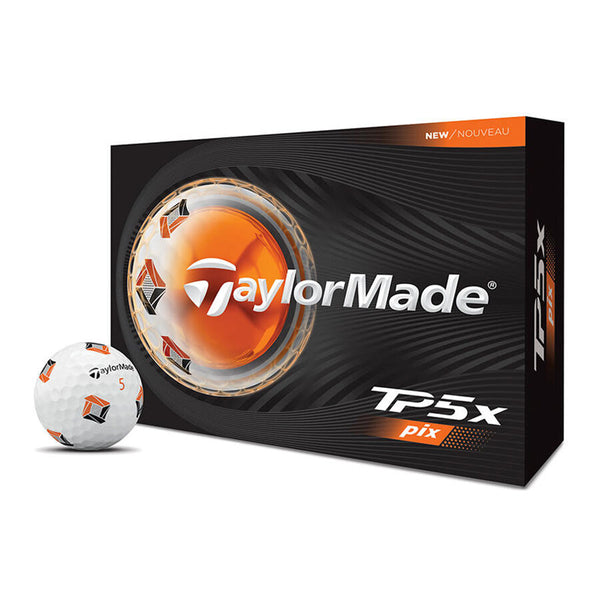 TaylorMade TP5x pix ゴルフボール 12個入り Custom TaylorMade TP5x Pix | Golf Balls | MyCustomGolfBall