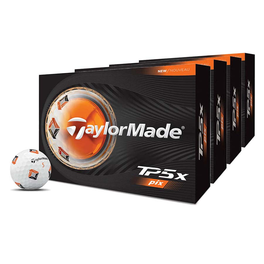 TaylorMade TP5x Pix Golf Balls | Buy 3 Get 1 Free