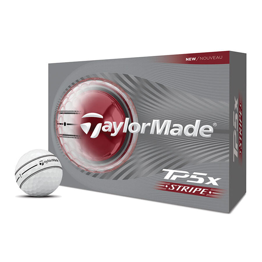 TaylorMade TP5x Stripe Golf Balls | Buy 3 Get 1 Free
